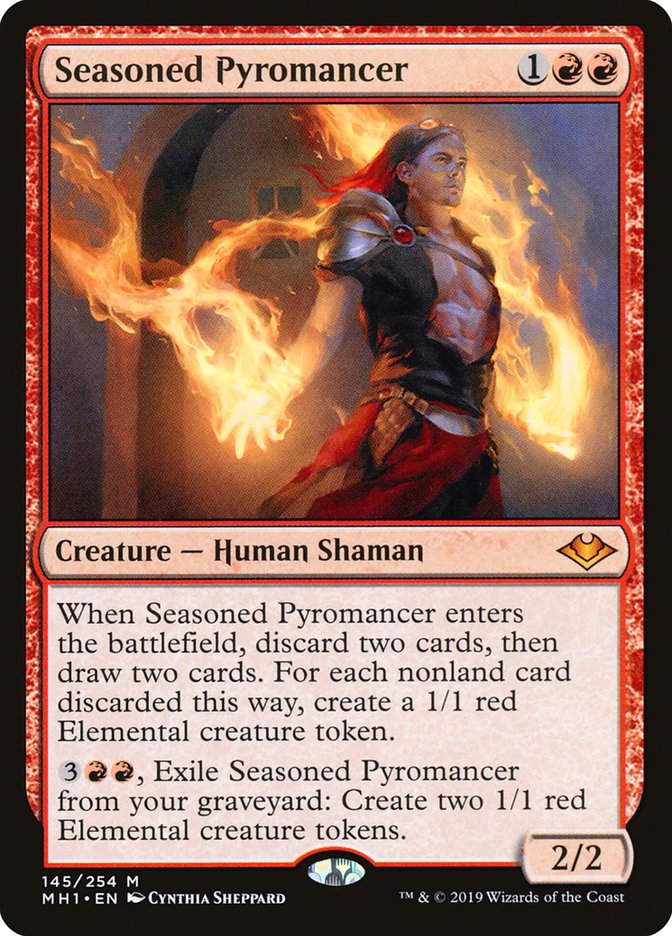 Seasoned Pyromancer [Modern Horizons] | The Gaming-Verse