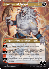 Ajani, Nacatl Pariah // Ajani, Nacatl Avenger (Borderless) [Modern Horizons 3] | The Gaming-Verse