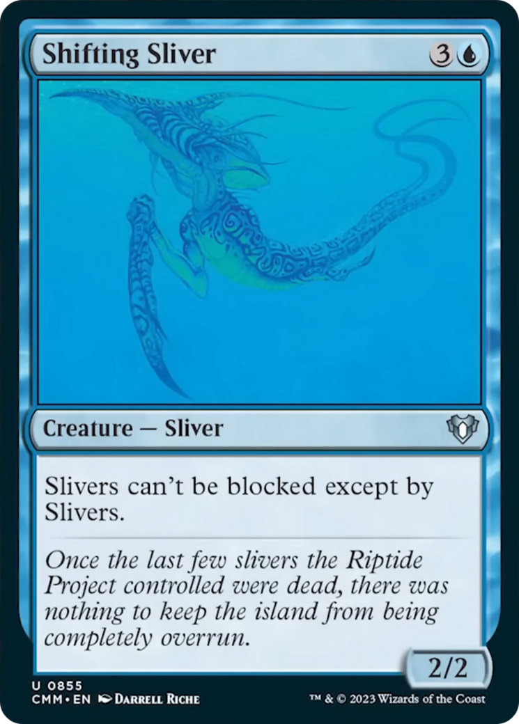 Shifting Sliver [Commander Masters] | The Gaming-Verse