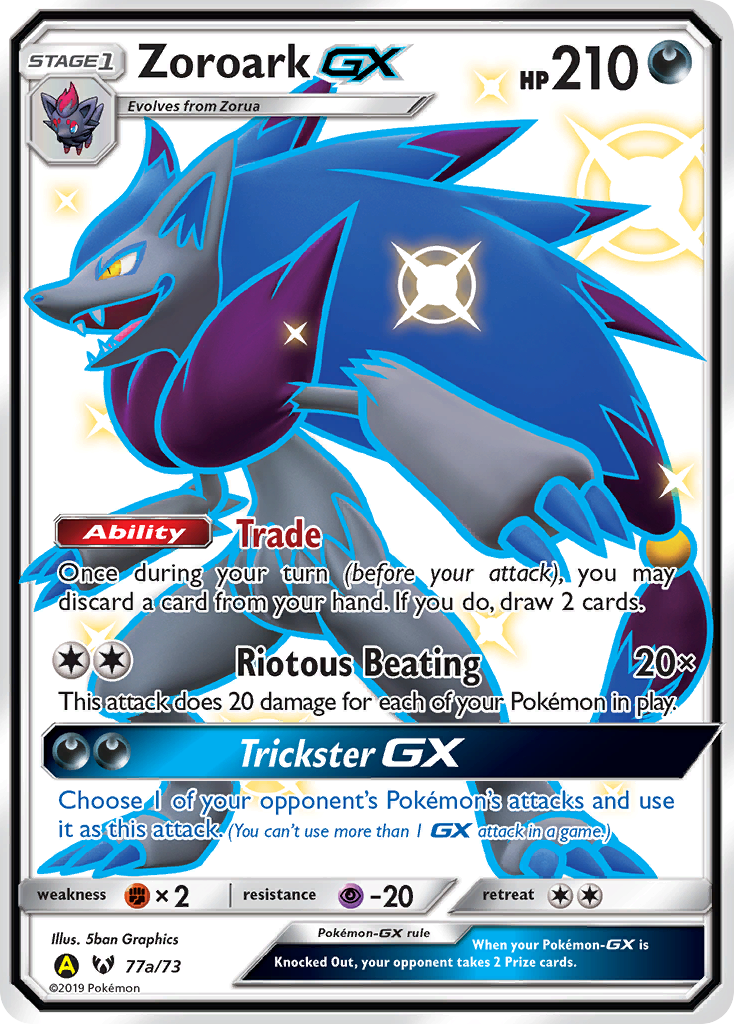 Zoroark GX (77a/73) [Alternate Art Promos] | The Gaming-Verse