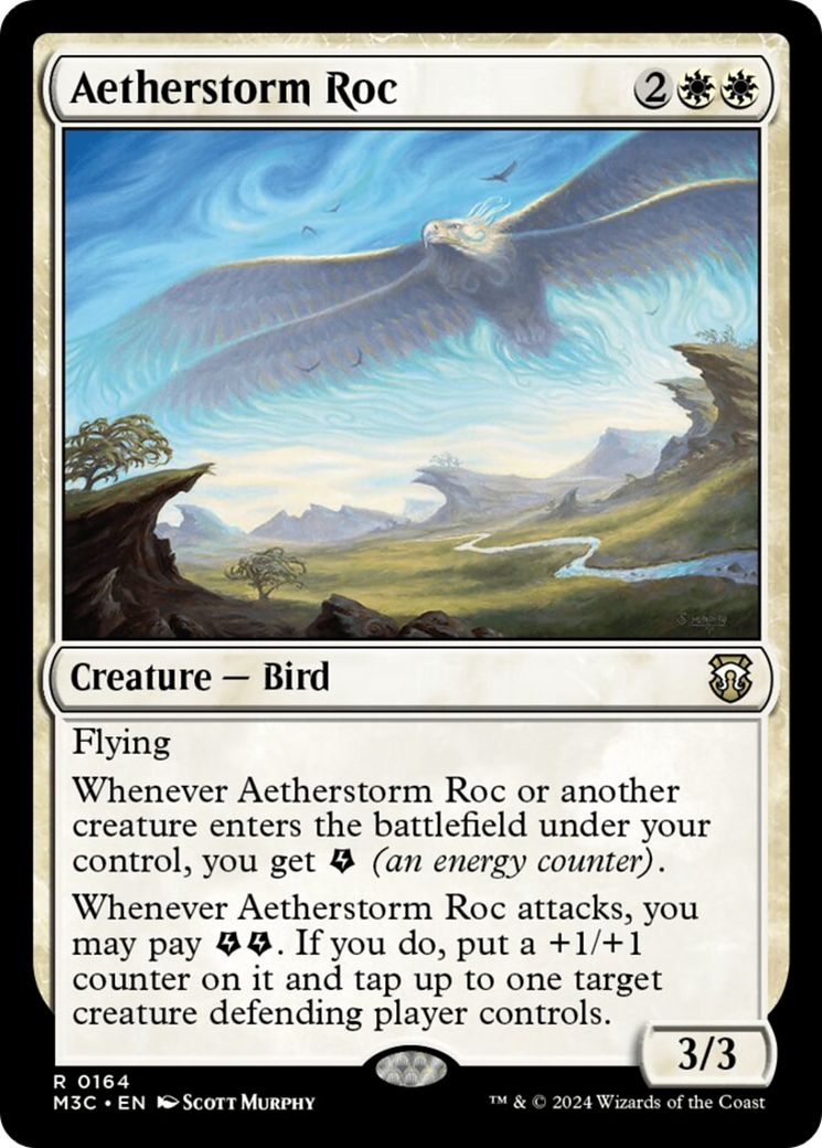 Aetherstorm Roc [Modern Horizons 3 Commander] | The Gaming-Verse