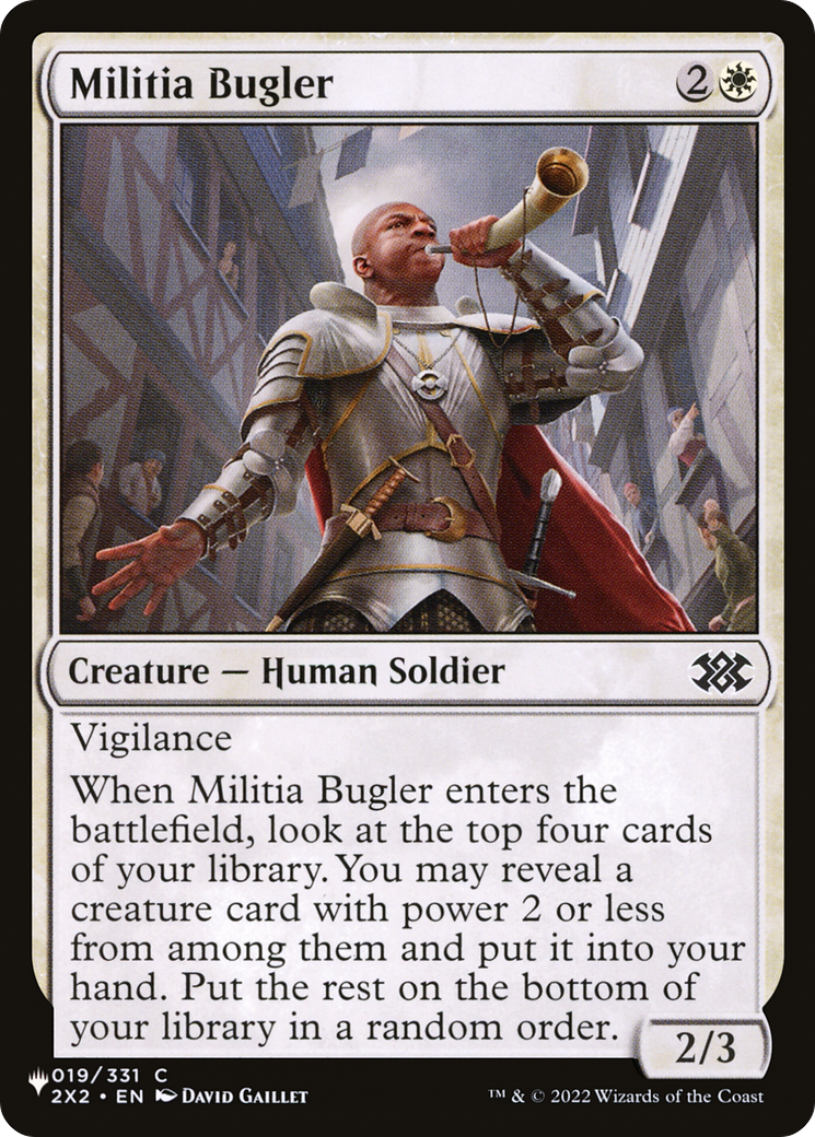 Militia Bugler [The List Reprints] | The Gaming-Verse