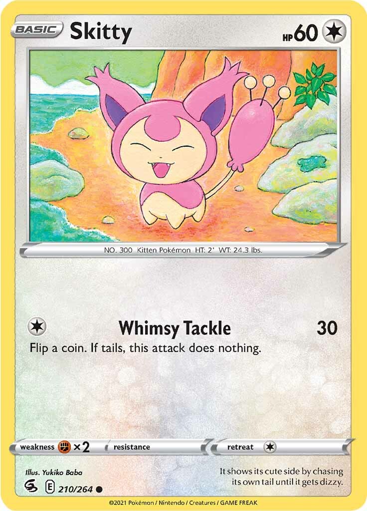 Skitty (210/264) [Sword & Shield: Fusion Strike] | The Gaming-Verse