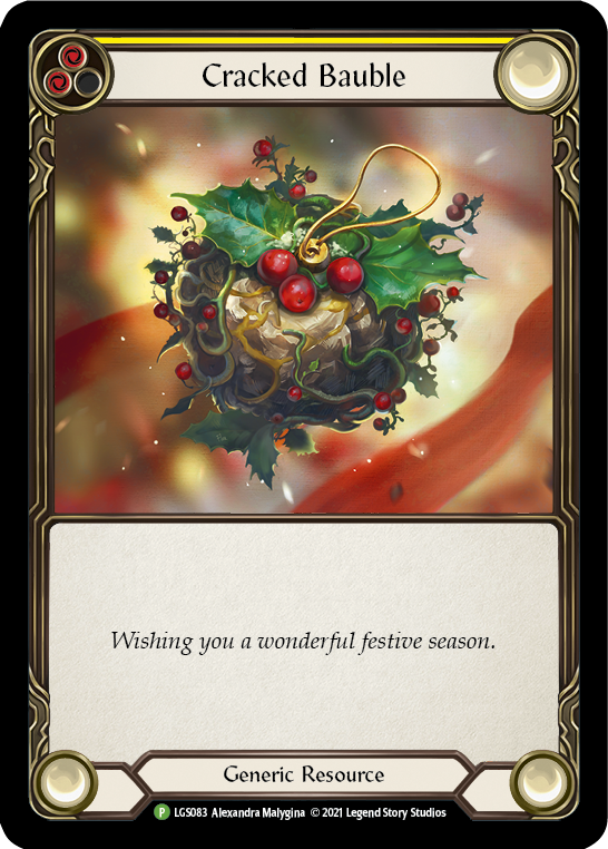 Cracked Bauble (Holiday 2021) [LGS083] (Promo)  Cold Foil | The Gaming-Verse