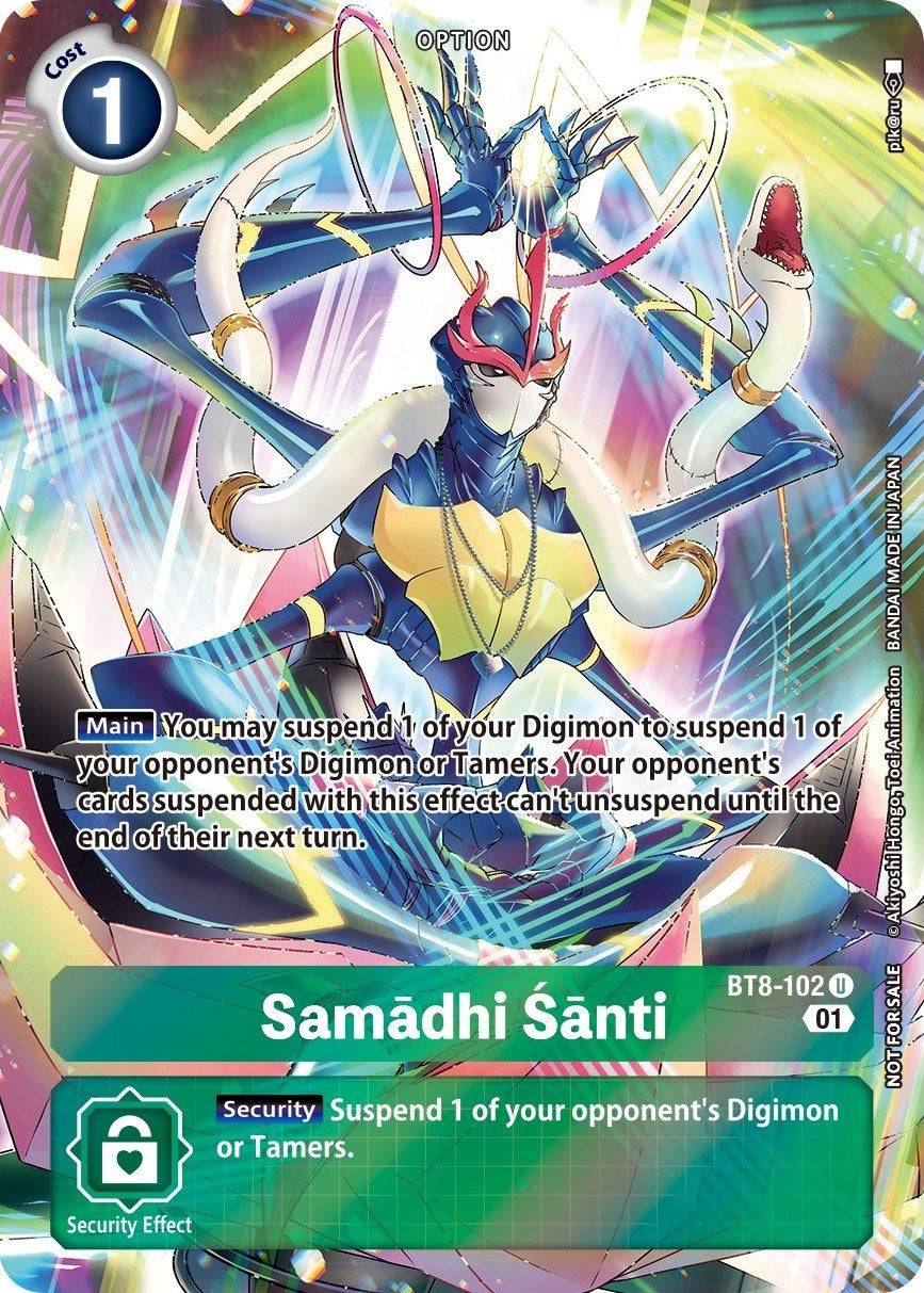 Samadhi Santi [BT8-102] (Summer 2022 Dash Pack) [New Awakening Promos] | The Gaming-Verse