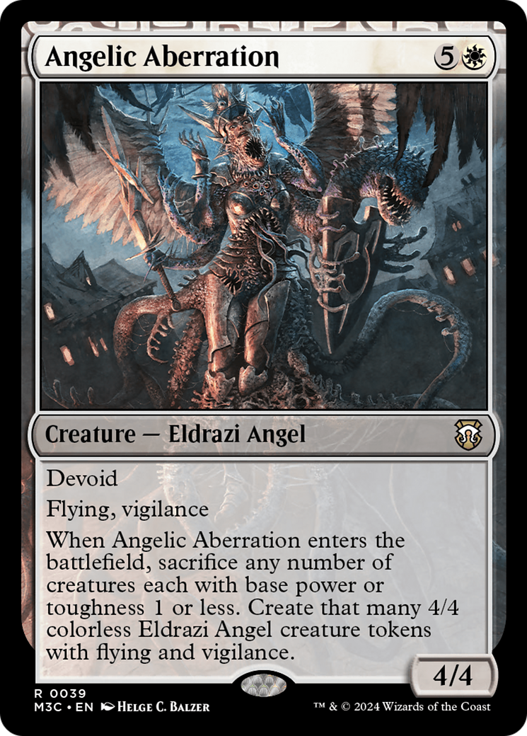 Angelic Aberration [Modern Horizons 3 Commander] | The Gaming-Verse