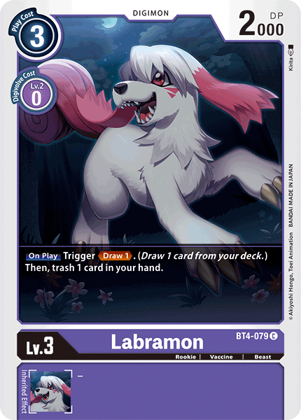 Labramon [BT4-079] [Great Legend] | The Gaming-Verse