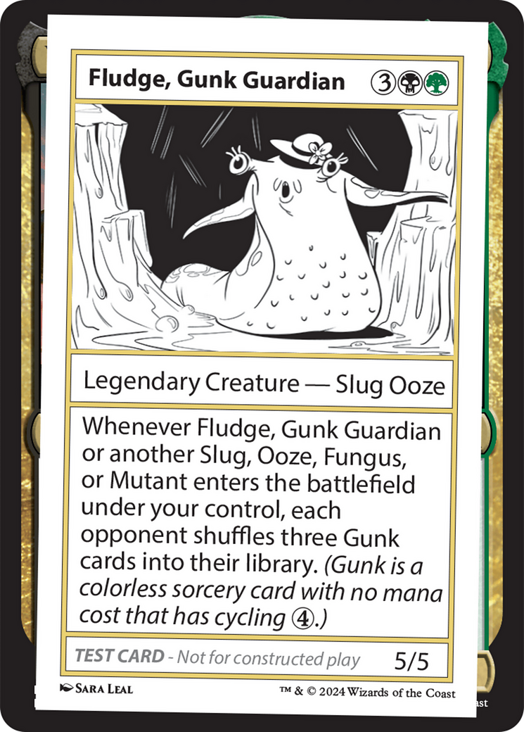 Fludge, Gunk Guardian [Mystery Booster 2 Playtest Cards] | The Gaming-Verse