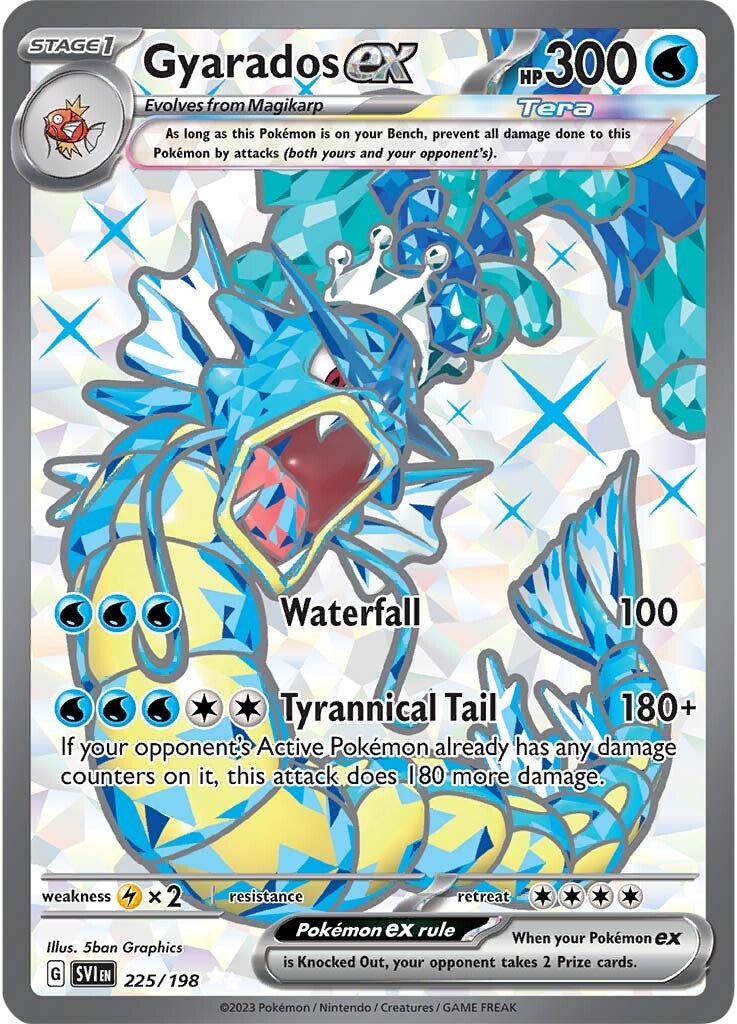 Gyarados ex (225/198) [Scarlet & Violet: Base Set] | The Gaming-Verse