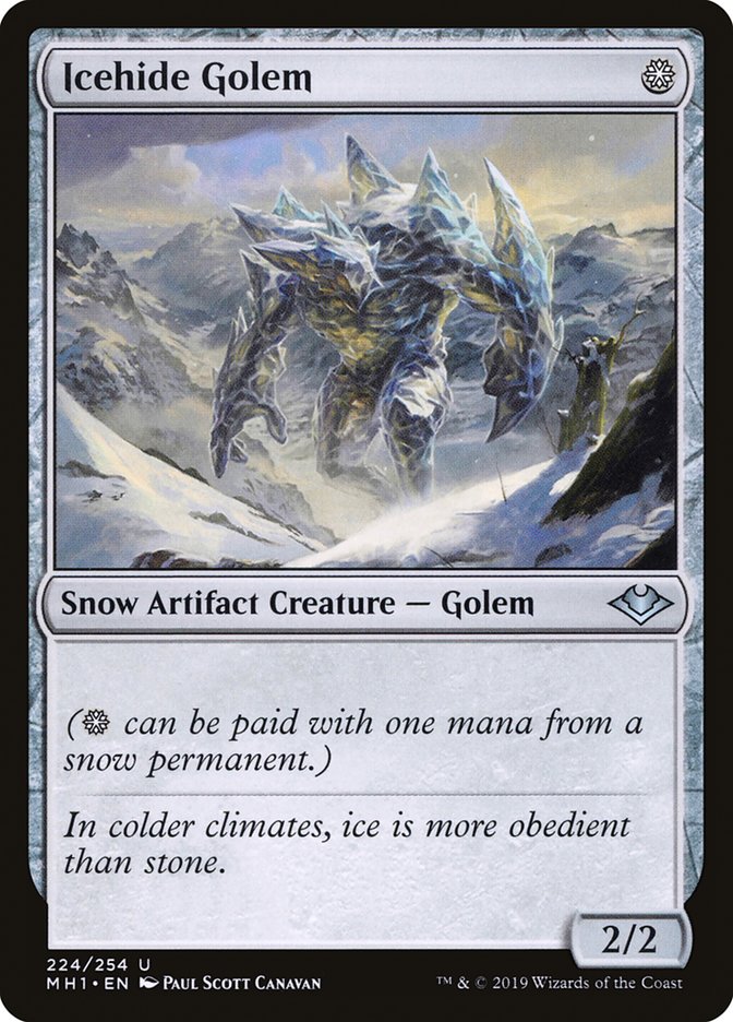 Icehide Golem [Modern Horizons] | The Gaming-Verse