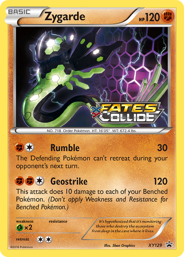 Zygarde (XY129) [XY: Black Star Promos] | The Gaming-Verse