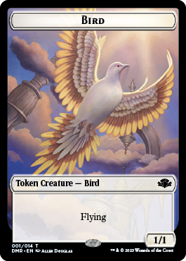 Goblin // Bird Double-Sided Token [Dominaria Remastered Tokens] | The Gaming-Verse