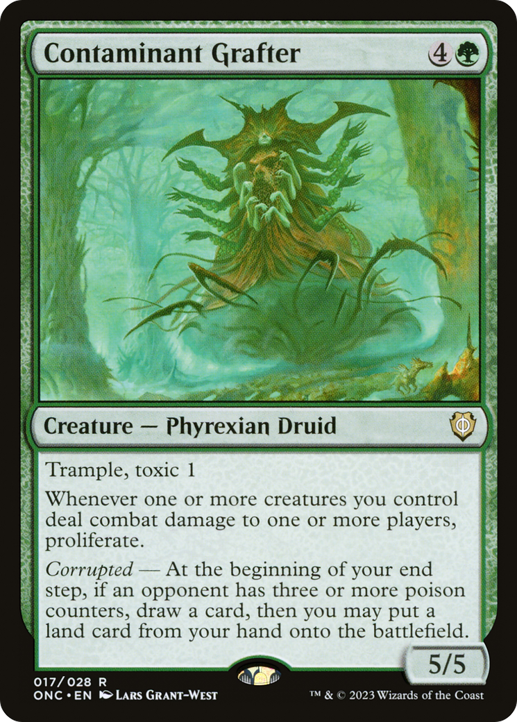 Contaminant Grafter [Phyrexia: All Will Be One Commander] | The Gaming-Verse