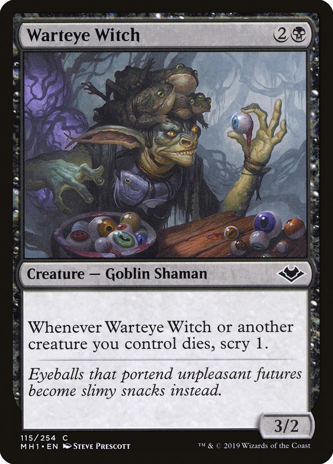 Warteye Witch [Modern Horizons] | The Gaming-Verse