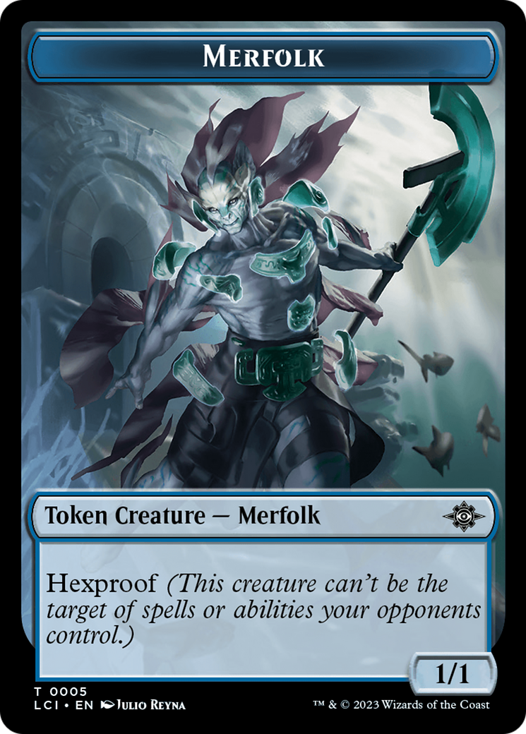 Merfolk Token [The Lost Caverns of Ixalan Tokens] | The Gaming-Verse