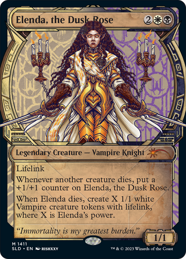 Elenda, the Dusk Rose [Secret Lair Drop Series] | The Gaming-Verse