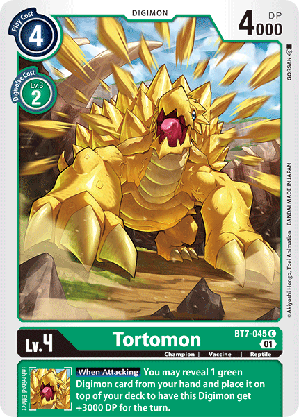 Tortomon [BT7-045] [Next Adventure] | The Gaming-Verse