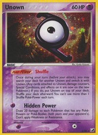 Unown (Z) (Z/28) [EX: Unseen Forces] | The Gaming-Verse