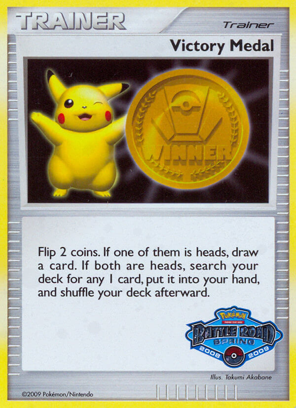 Victory Medal (Battle Road Spring 2008 2009) [League & Championship Cards] | The Gaming-Verse