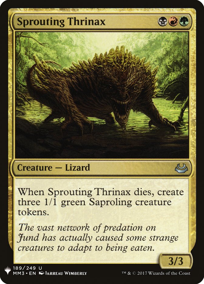 Sprouting Thrinax [Mystery Booster] | The Gaming-Verse