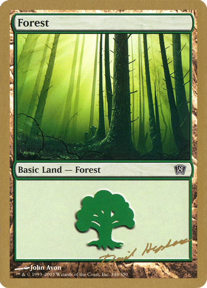 Forest (dh348) (Dave Humpherys) [World Championship Decks 2003] | The Gaming-Verse