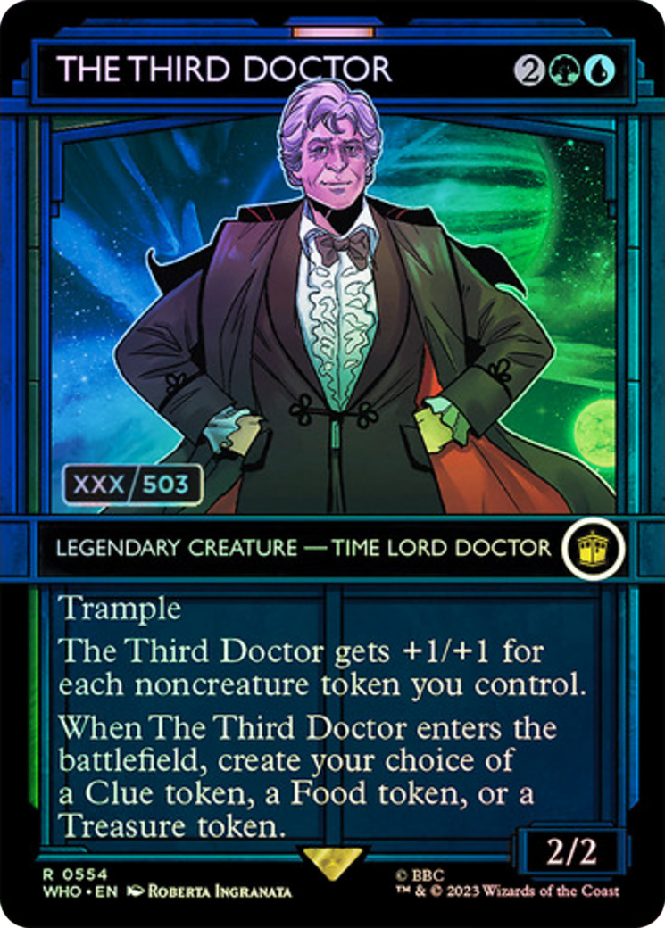 The Third Doctor (Serial Numbered) [Doctor Who] | The Gaming-Verse