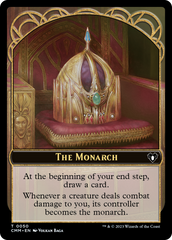 Copy (54) // The Monarch Double-Sided Token [Commander Masters Tokens] | The Gaming-Verse