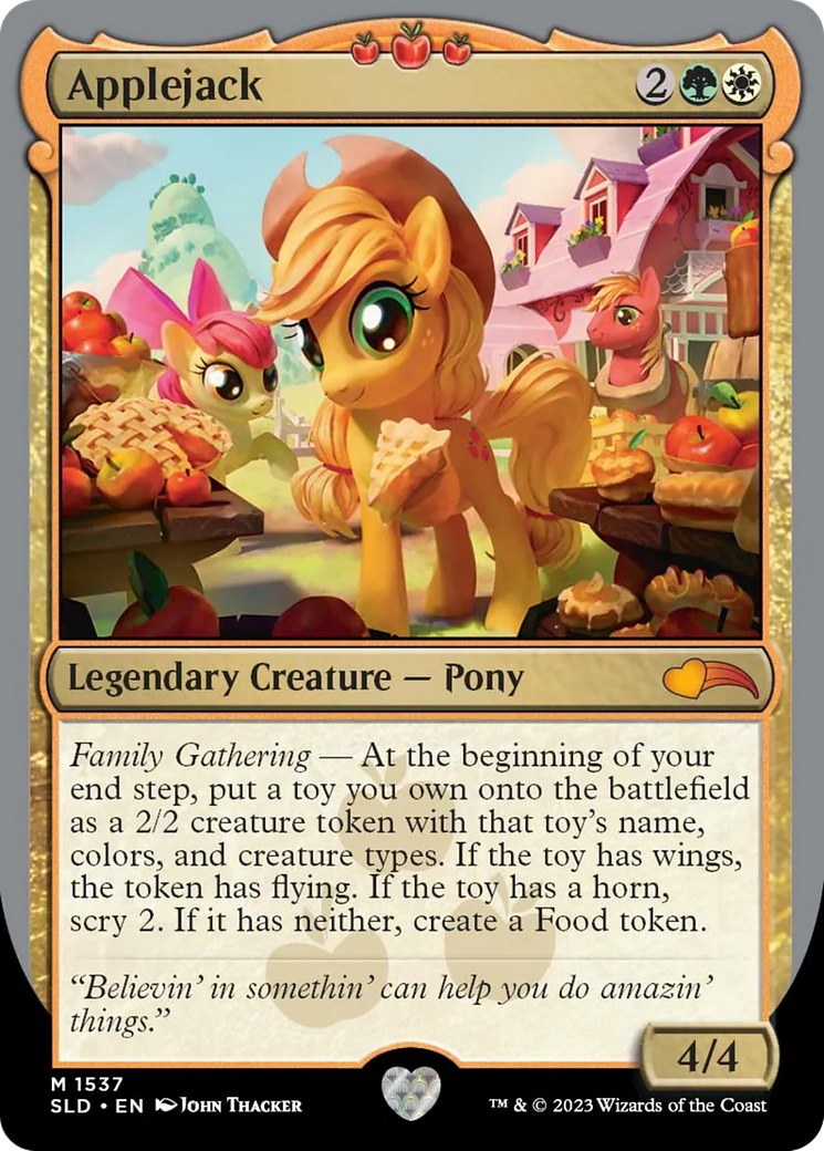 Applejack [Secret Lair Drop Series] | The Gaming-Verse