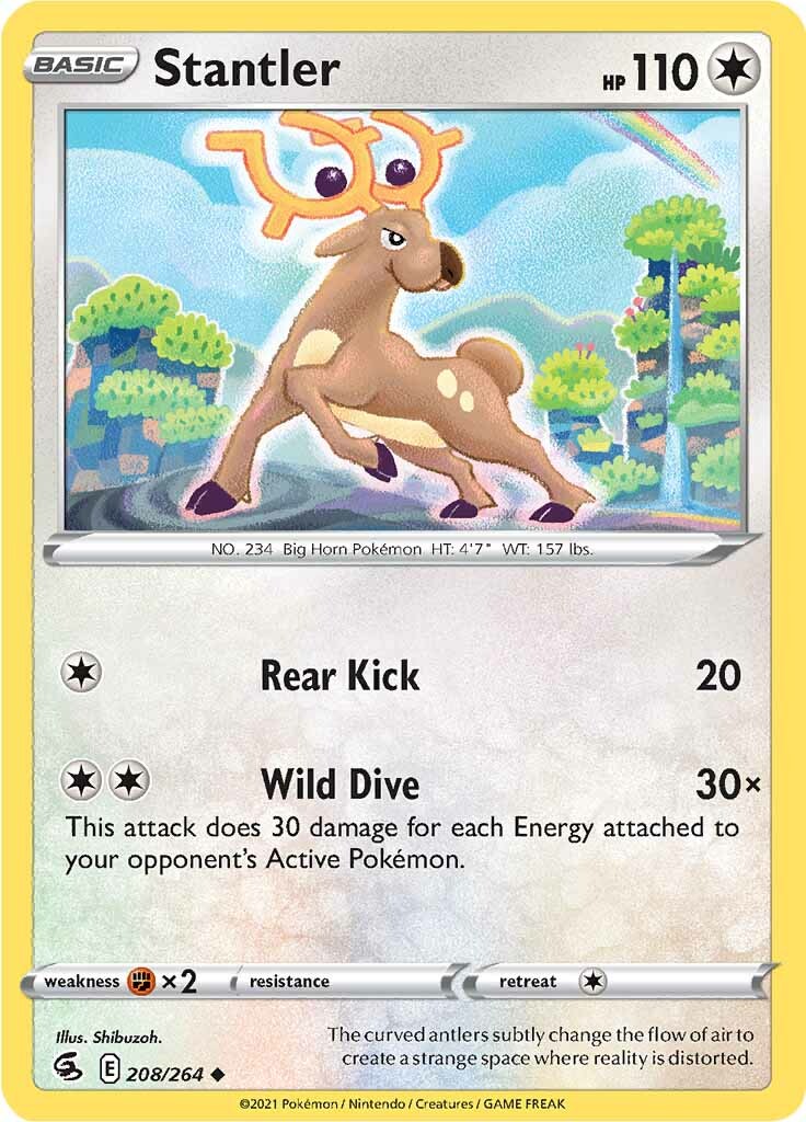 Stantler (208/264) [Sword & Shield: Fusion Strike] | The Gaming-Verse