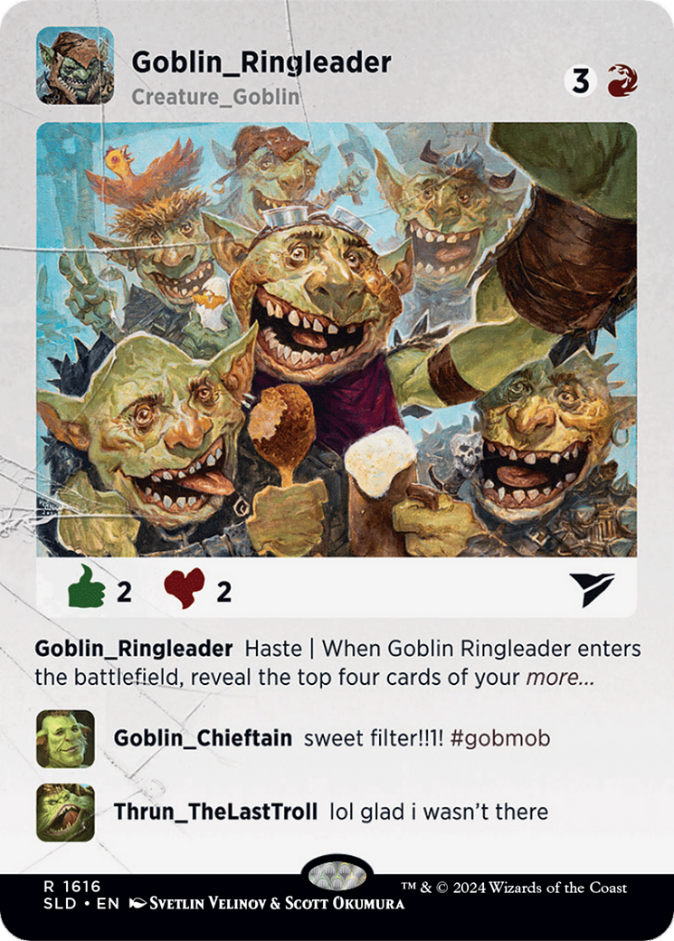 Goblin Ringleader [Secret Lair Drop Series] | The Gaming-Verse