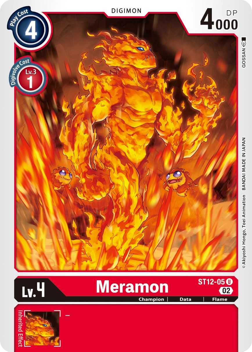 Meramon [ST12-05] [Starter Deck: Jesmon] | The Gaming-Verse