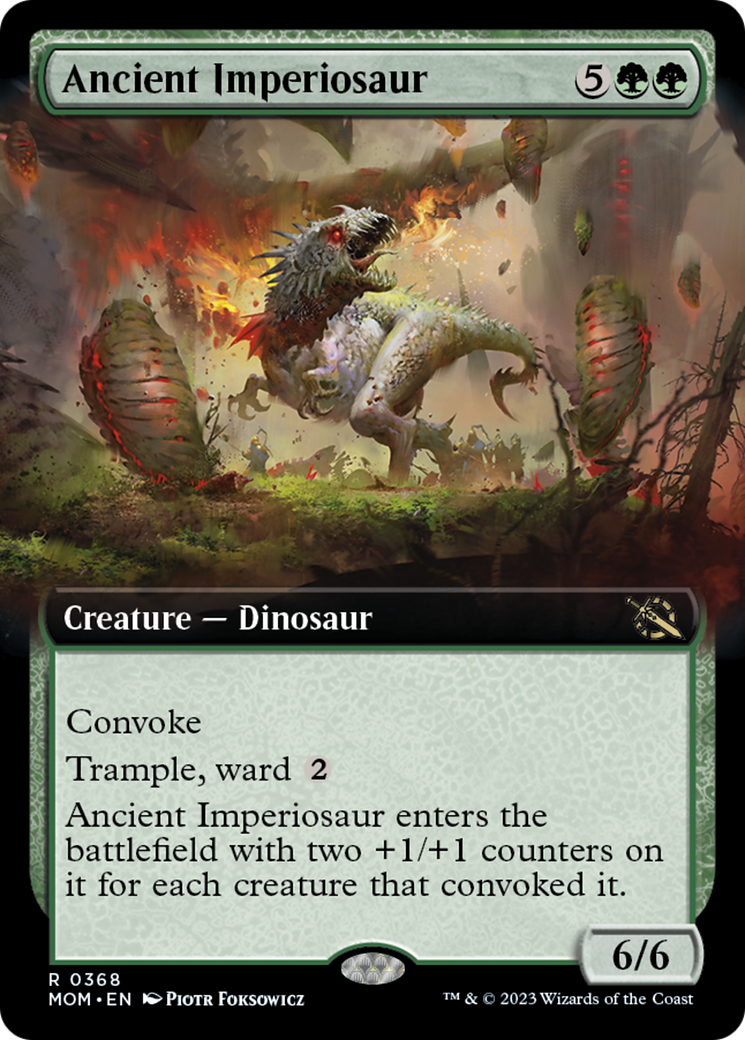 Ancient Imperiosaur (Extended Art) [March of the Machine] | The Gaming-Verse