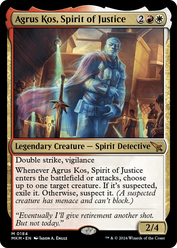 Agrus Kos, Spirit of Justice [Murders at Karlov Manor] | The Gaming-Verse