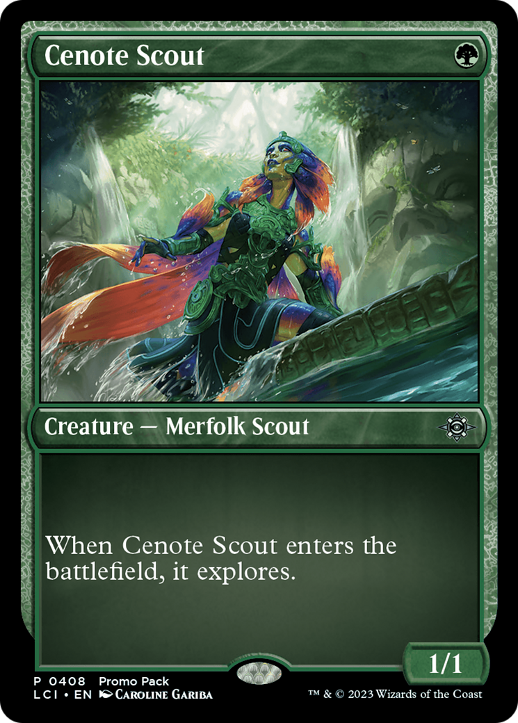 Cenote Scout [The Lost Caverns of Ixalan Promos] | The Gaming-Verse