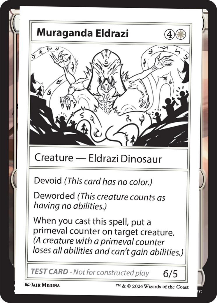 Muraganda Eldrazi [Mystery Booster 2 Playtest Cards] | The Gaming-Verse