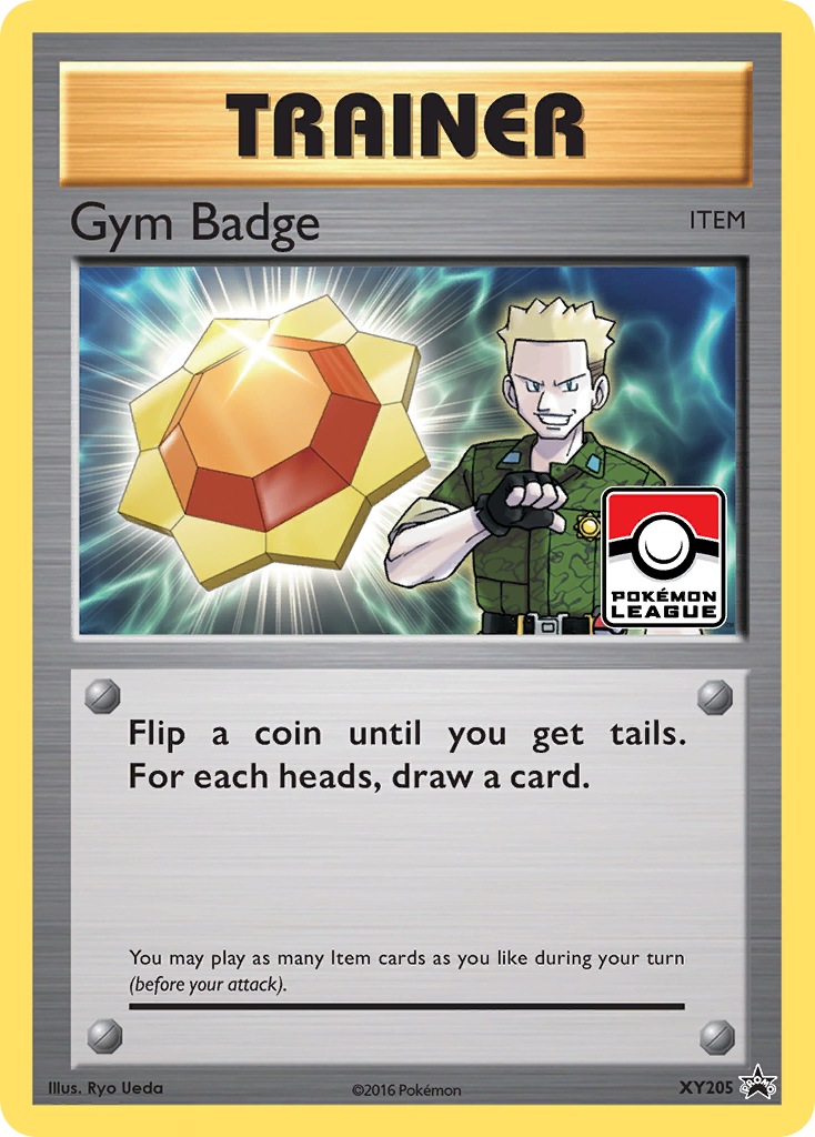 Gym Badge (XY205) (Lt. Surge) [XY: Black Star Promos] | The Gaming-Verse