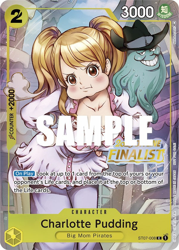 Charlotte Pudding (Offline Regional 2023) [Finalist] [One Piece Promotion Cards] | The Gaming-Verse