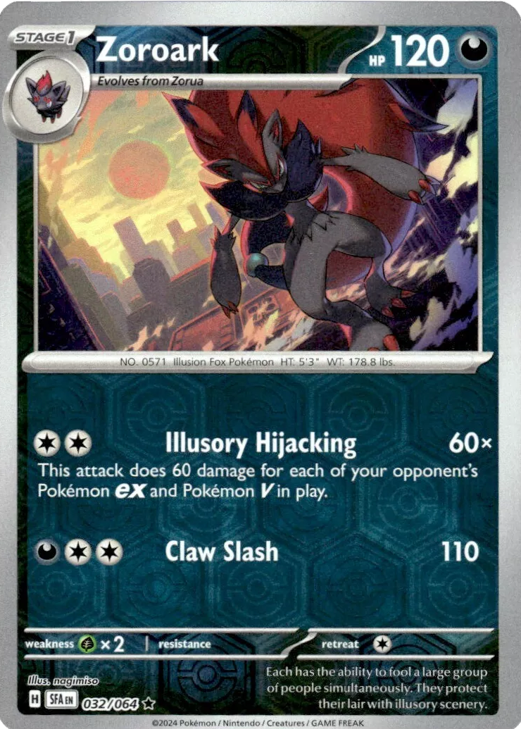 Zoroark (032/064) [Scarlet & Violet: Shrouded Fable] | The Gaming-Verse