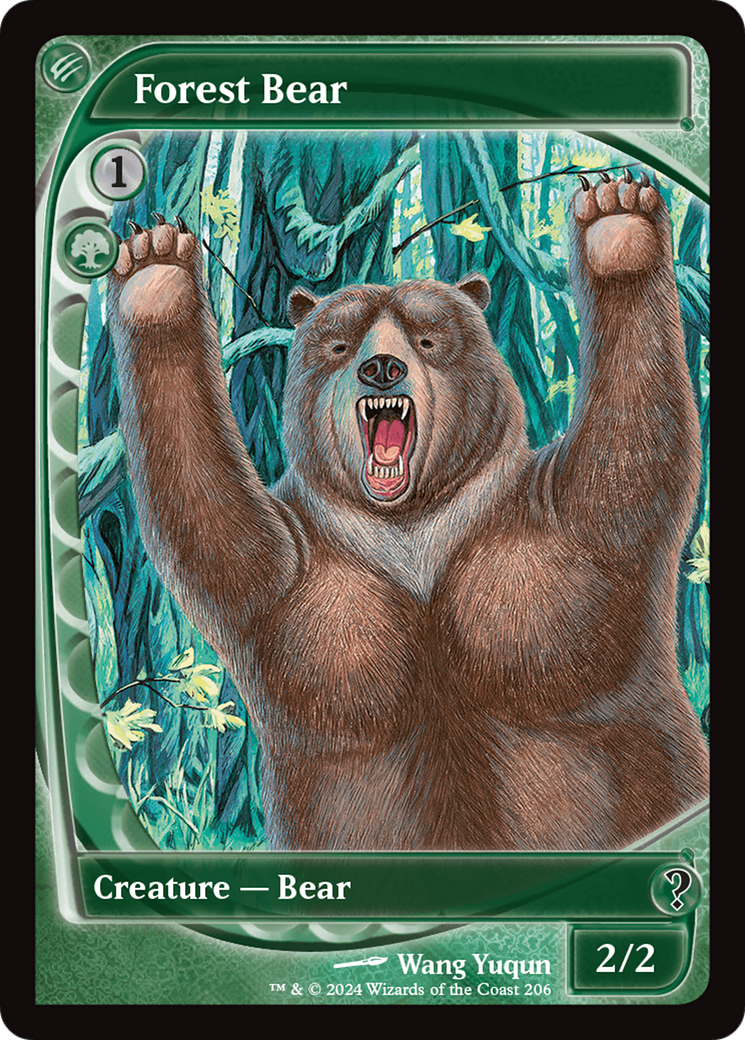 Forest Bear (Future Sight) [Mystery Booster 2] | The Gaming-Verse