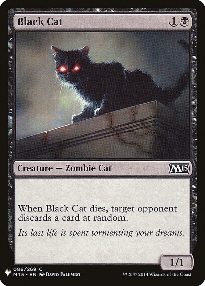 Black Cat [Mystery Booster] | The Gaming-Verse