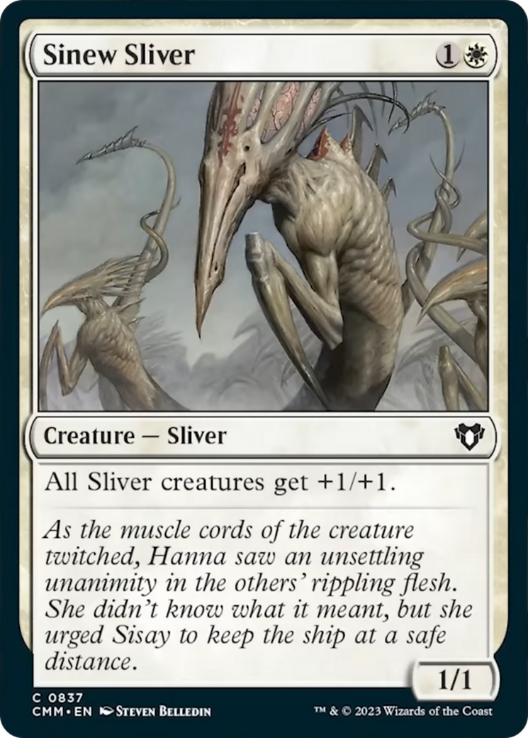 Sinew Sliver [Commander Masters] | The Gaming-Verse