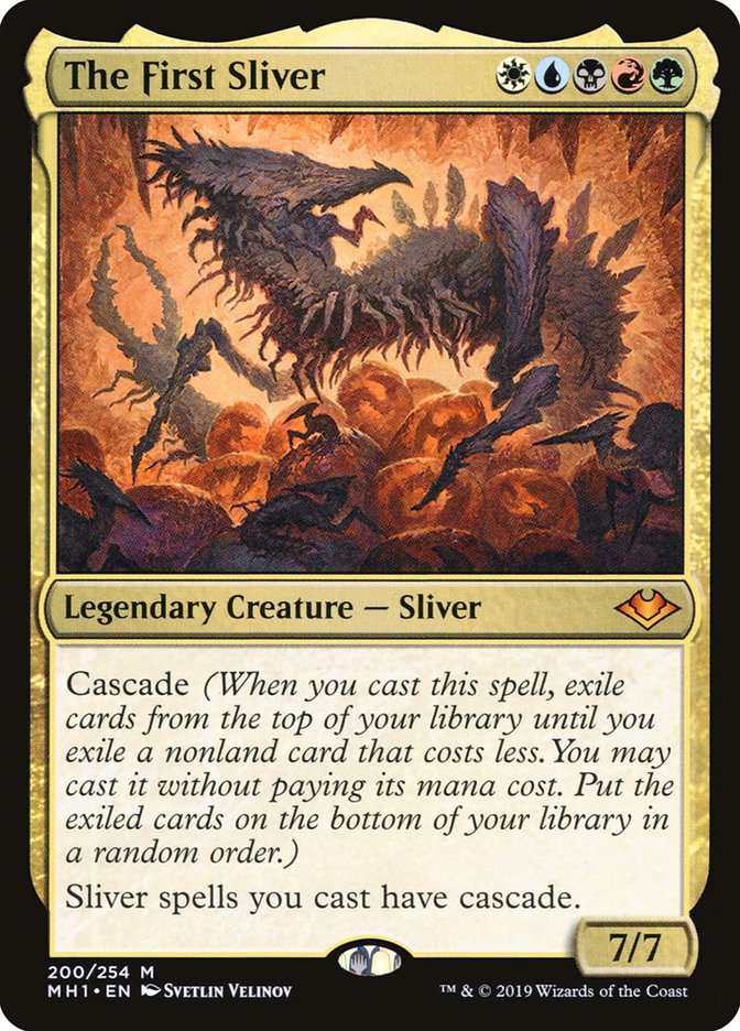 The First Sliver [Modern Horizons] | The Gaming-Verse