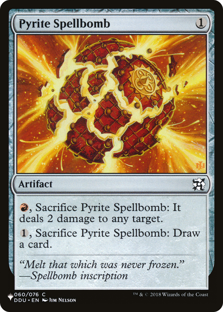 Pyrite Spellbomb [The List Reprints] | The Gaming-Verse