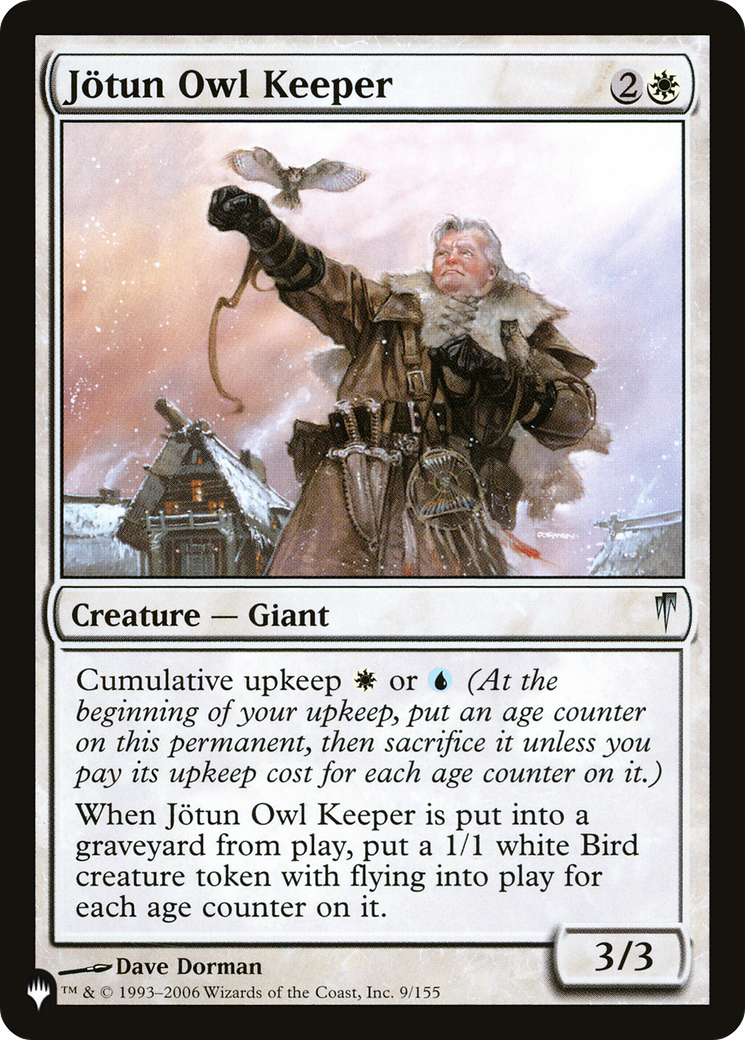 Jotun Owl Keeper [The List Reprints] | The Gaming-Verse