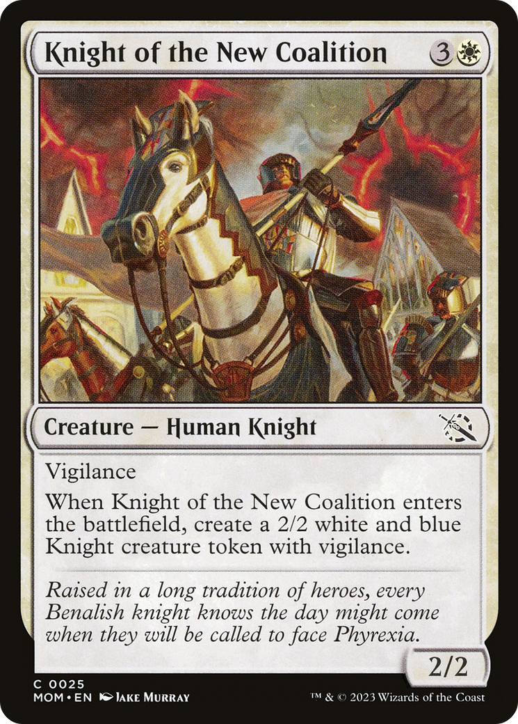 Knight of the New Coalition [March of the Machine] | The Gaming-Verse