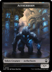 Aetherborn // Thopter Double-Sided Token [Modern Horizons 3 Commander Tokens] | The Gaming-Verse