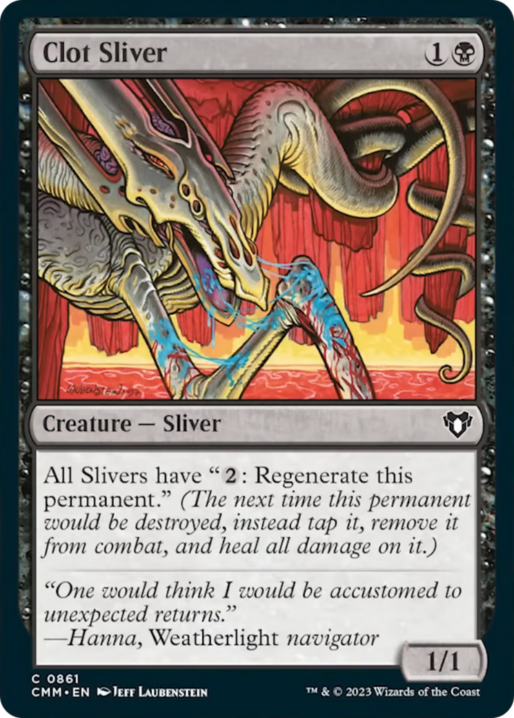 Clot Sliver [Commander Masters] | The Gaming-Verse