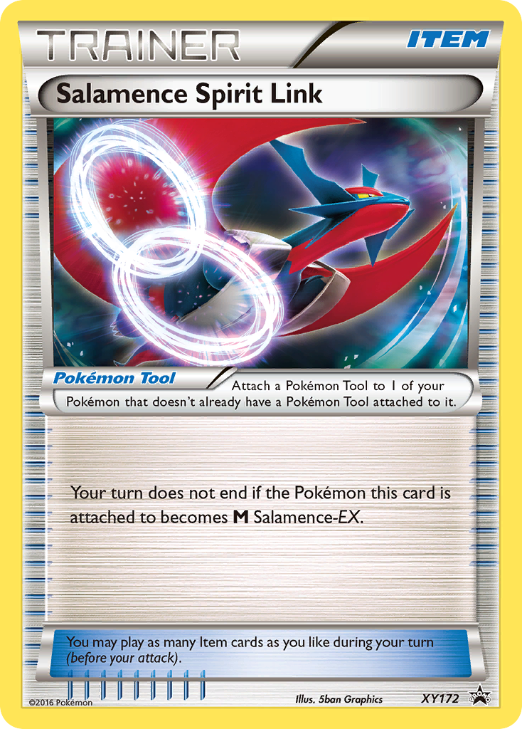 Salamence Spirit Link (XY172) [XY: Black Star Promos] | The Gaming-Verse