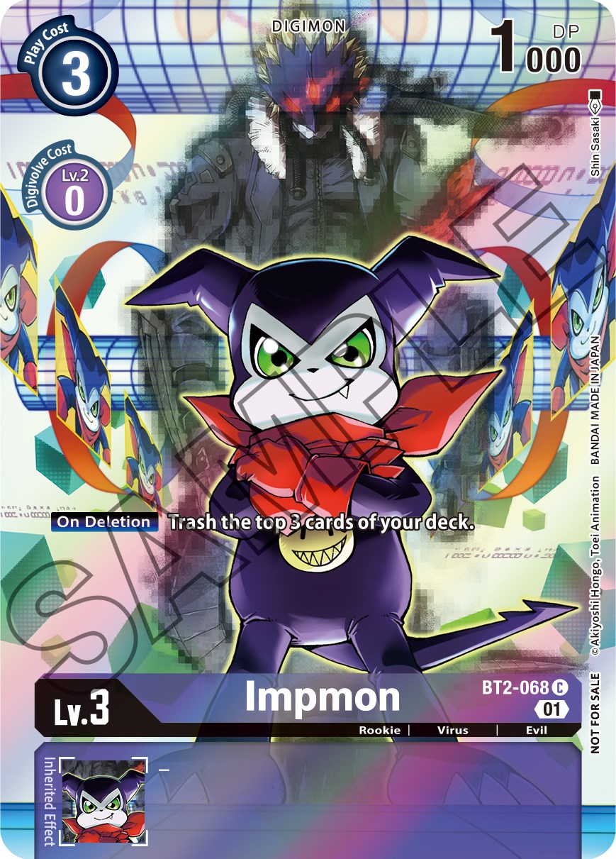 Impmon [BT2-068] (Tamer's Card Set 1) [Release Special Booster Promos] | The Gaming-Verse