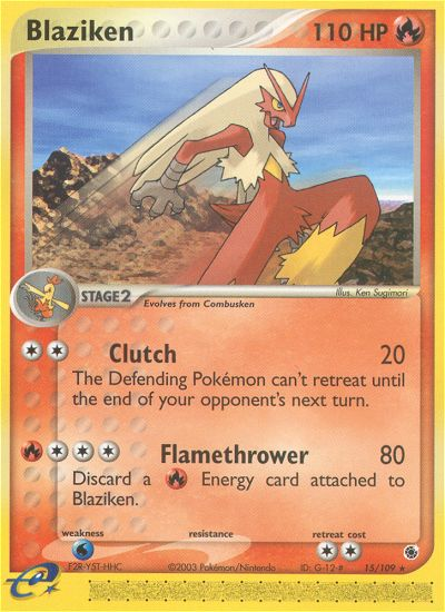 Blaziken (15/109) [EX: Ruby & Sapphire] | The Gaming-Verse